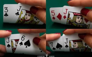 如何游戏同花弱J高牌(同花J8–J2)