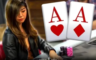 美女职牌刘璇的AA,面对全压应该放弃吗?