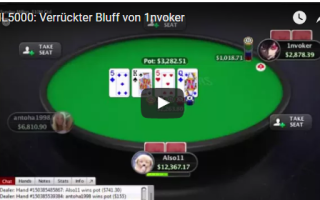 【NL5000】惊天对局:用A4s全押5000刀,是疯子还是天才?