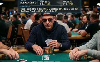 牌桌上遇到个“赌神”，直到我看见他眼镜腿上的蓝光…