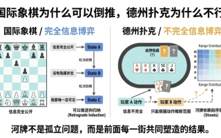 【Solver】策略真的是从河牌倒推出来的吗？很多人把CFR算法理解反了