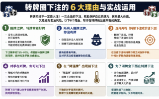 【会员】转牌圈下注的六大黄金法则