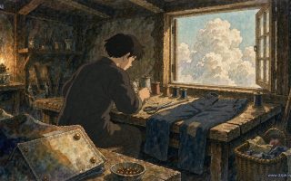 每条裤子,都从同一个角撕开